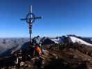 Bernadette und Evelyn am Fluchtkogel, 3.497 m (18. Aug.)