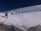 Evelyn und Bernadette im Oberen Guslarjoch, 3.361 m (18. Aug.)