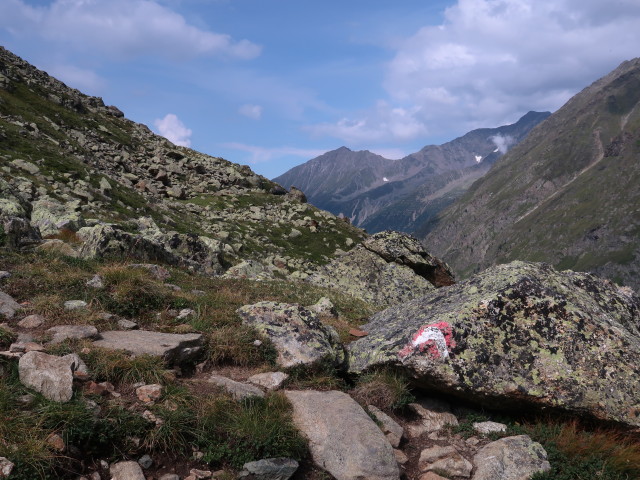 zwischen Amberger Hütte und Vorderem Sulzkogel (23. Aug.)