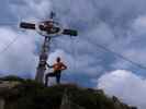 Ich am Vorderen Sulzkogel, 2.796 m (23. Aug.)