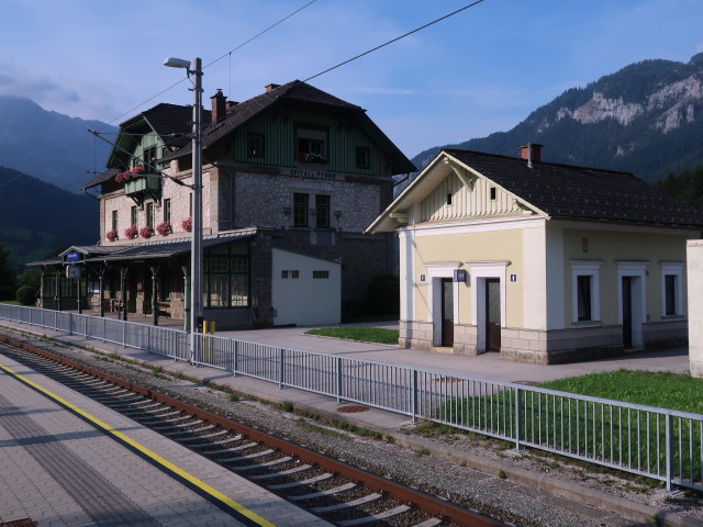 Bahnhof Spital am Pyhrn, 658 m (24. Aug.)