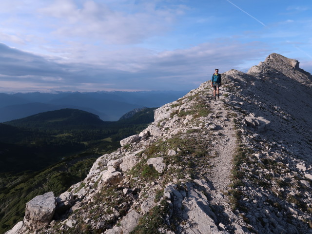 Ronald am Weg 281 zwischen Kleinmölbing und Mittermölbing (25. Aug.)
