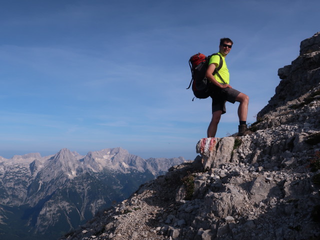 Ronald am Weg 281 zwischen Kleinmölbing und Mittermölbing (25. Aug.)