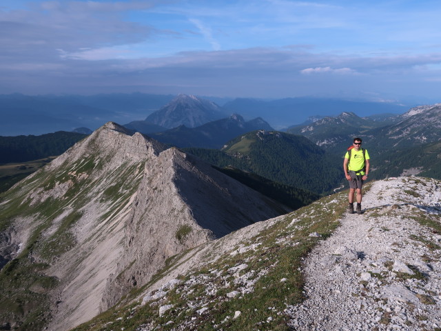 Ronald am Weg 281 zwischen Kleinmölbing und Mittermölbing (25. Aug.)