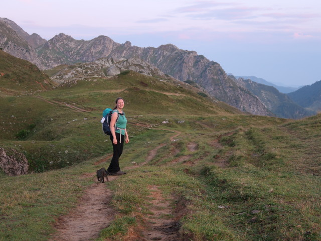 Sabine zwischen Oberh&uuml;ttensattel und Seekarscharte (1. Sep.)