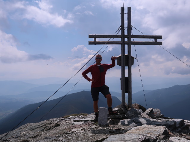 Ich am Großen Gurpitscheck, 2.526 m (1. Sep.)