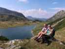 Ich und Sabine beim Oberhüttensee (31. Aug.)