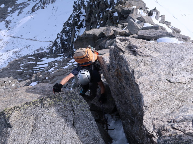 Christoph zwischen Schrammacher und Stampflkees (14. Sept.)