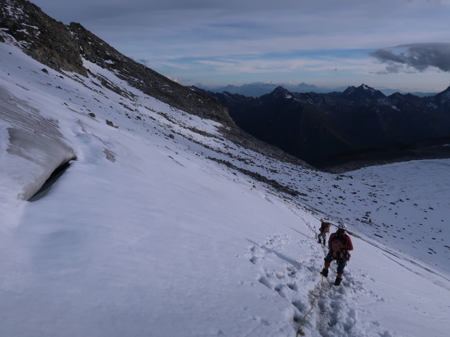 Christoph und Gudrun am Stampflkees (14. Sept.)