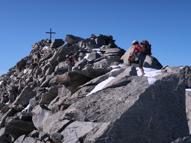 Christoph und Gudrun zwischen Stampflkees und Hohe Wand (15. Sept.)