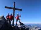 Christoph, Gudrun und ich auf der Hohen Wand, 3.289 m (15. Sept.)