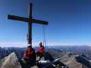 Gudrun und Christoph auf der Hohen Wand, 3.289 m (15. Sept.)