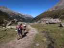 Gudrun und Christoph am Weg 524 zwischen Lavitzalm und Zamser Grund (15. Sept.)