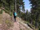 Kathrin und Sabine zwischen Seiser Toni und Gebirgsvereins-Klettersteig