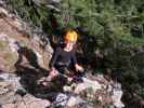 Gebirgsvereins-Klettersteig: Kathrin im Braunerwandl