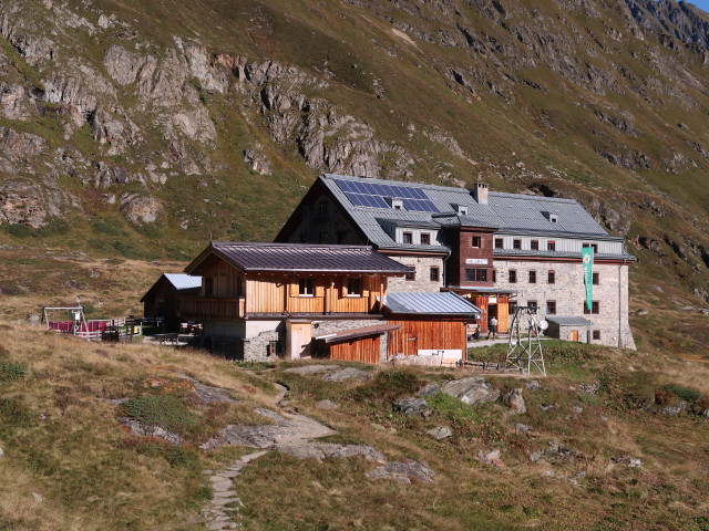 Franz-Senn-Hütte, 2.149 m (21. Sep.)