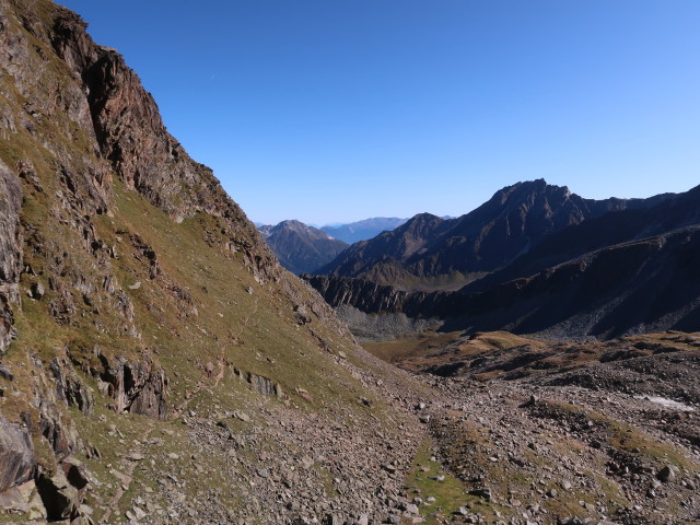 zwischen Franz-Senn-Hütte und Sommerwandferner (21. Sep.)