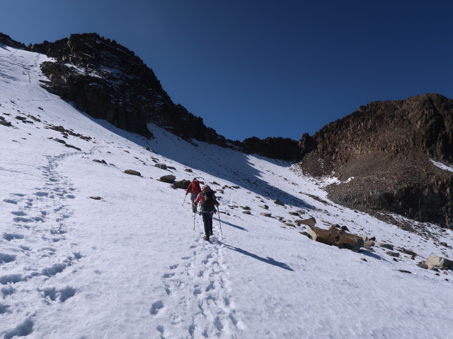 Christoph und Gudrun am Sommerwandferner (21. Sep.)