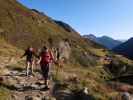 Christoph und Gudrun am Weg 131 zwischen Alpeiner Alm und Franz-Senn-Hütte (21. Sep.)