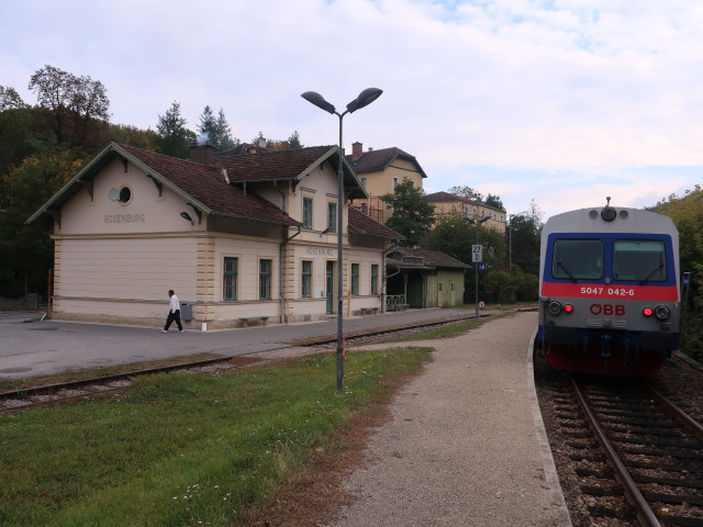 Bahnhof Rosenburg, 265 m