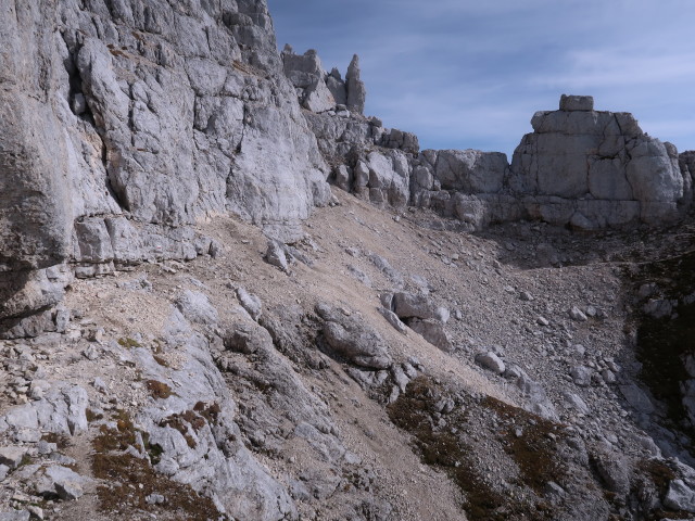 Sentiero Attrezzato Ceria Merlone zwischen Foronon del Buinz und Forca de la Val (13. Okt.)