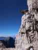 neben der Via Ferrata Scala A. Pipan (12. Okt.)