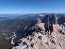 Thomas und Birgit zwischen Jof di Montasio und Via Ferrata Scala A. Pipan (12. Okt.)