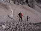 David und Evelin zwischen Via Ferrata Scala A. Pipan und Altipiano del Montasio (12. Okt.)