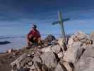 Ich auf der Cima di Terrarossa, 2.420 m (13. Okt.)