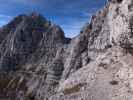 Sentiero Attrezzato Ceria Merlone zwischen Forca de la Val und Monte Cregnedul (13. Okt.)