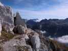 Sentiero Attrezzato Ceria Merlone zwischen Forca de la Val und Monte Cregnedul (13. Okt.)