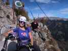 Grete-Klinger-Klettersteig: Ursula und Florian am Fahnenköpfl, 1.648 m