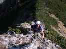 Grete-Klinger-Klettersteig: Florian und Ursula