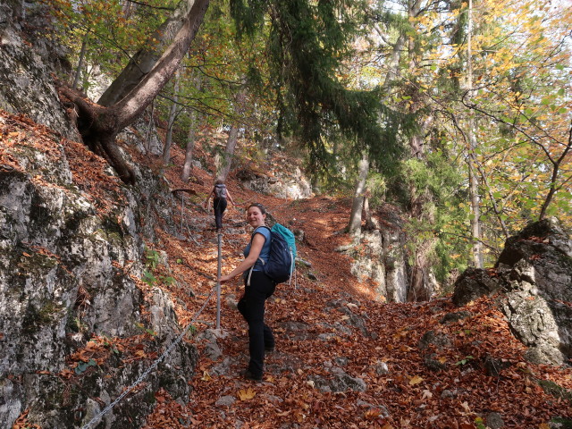 Hannelore und Sabine zwischen Hochberger und Jubiläumsaussicht