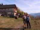 Ich und Sabine bei der Waldburganger-Hütte, 1.182 m