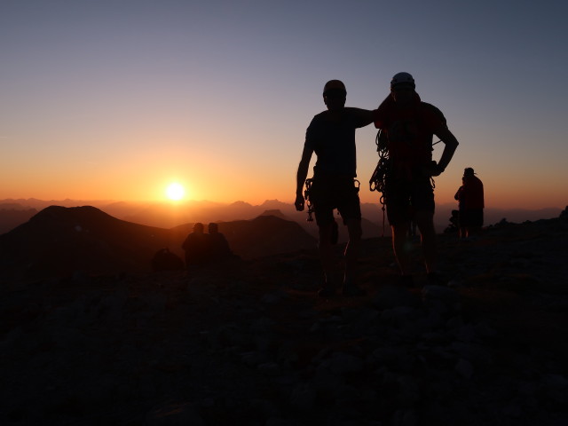 Ich und Herbert am Hochschwab, 2.277 m (26. Okt.)