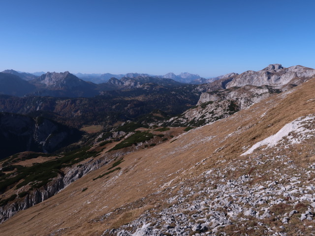 vom Zinken Richtung Südwesten (27. Okt.)