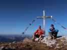 Ich und Herbert am Hochwart, 2.210 m (27. Okt.)