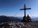 Herbert und ich am Zinken, 1.926 m (27. Okt.)