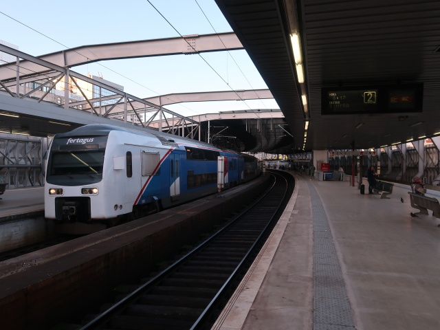 Estacao Ferroviária de Entrecampos in Lisboa (16. Nov.)