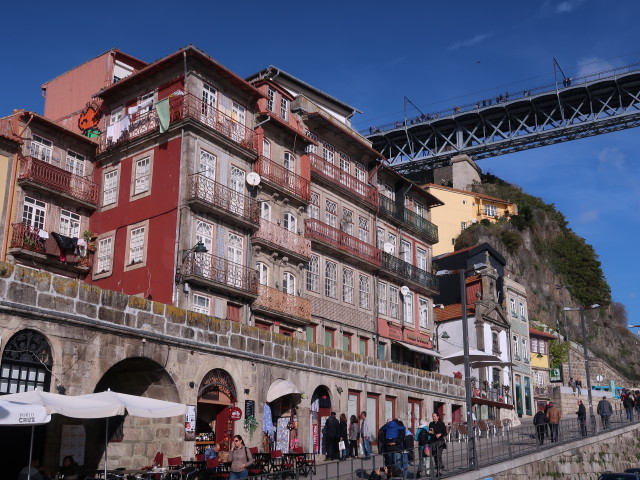 Cais da Ribeira in Porto (18. Nov.)