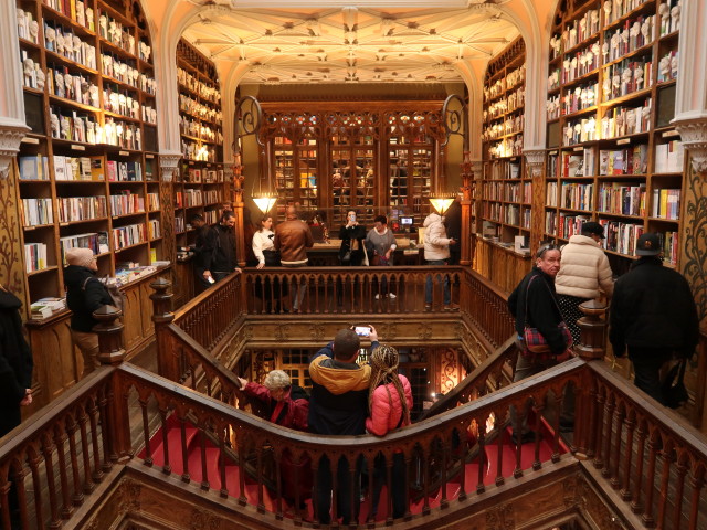 Livraria Lello in Porto (18. Nov.)