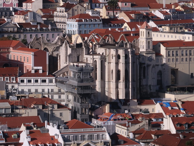 Lisboa vom Castelo de Sao Jorge aus (23. Nov.)