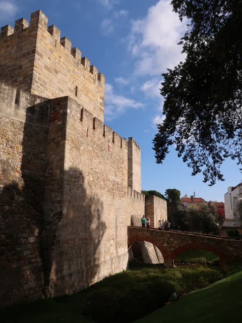 Castelo de Sao Jorge in Lisboa (23. Nov.)