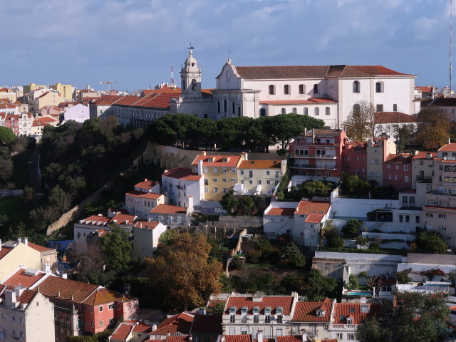 Lisboa vom Castelo de Sao Jorge aus (23. Nov.)