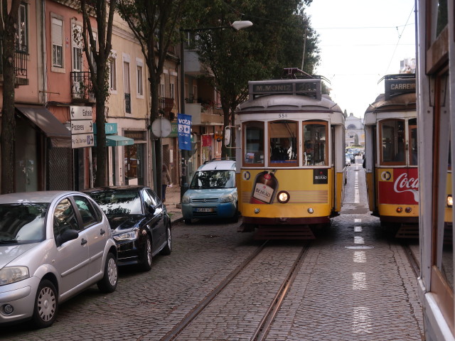 Rua Saraiva de Carvalho in Lisboa (23. Nov.)