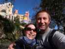 Sabine und ich im Parque da Pena in Sintra (16. Nov.)