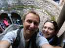 Ich und Sabine im Poco Iniciático im Quinta da Regaleira in Sintra (16. Nov.)