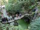 Lago da Cascata im Quinta da Regaleira in Sintra (16. Nov.)