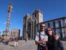 Ich und Sabine am Terreiro da Sé in Porto (18. Nov.)